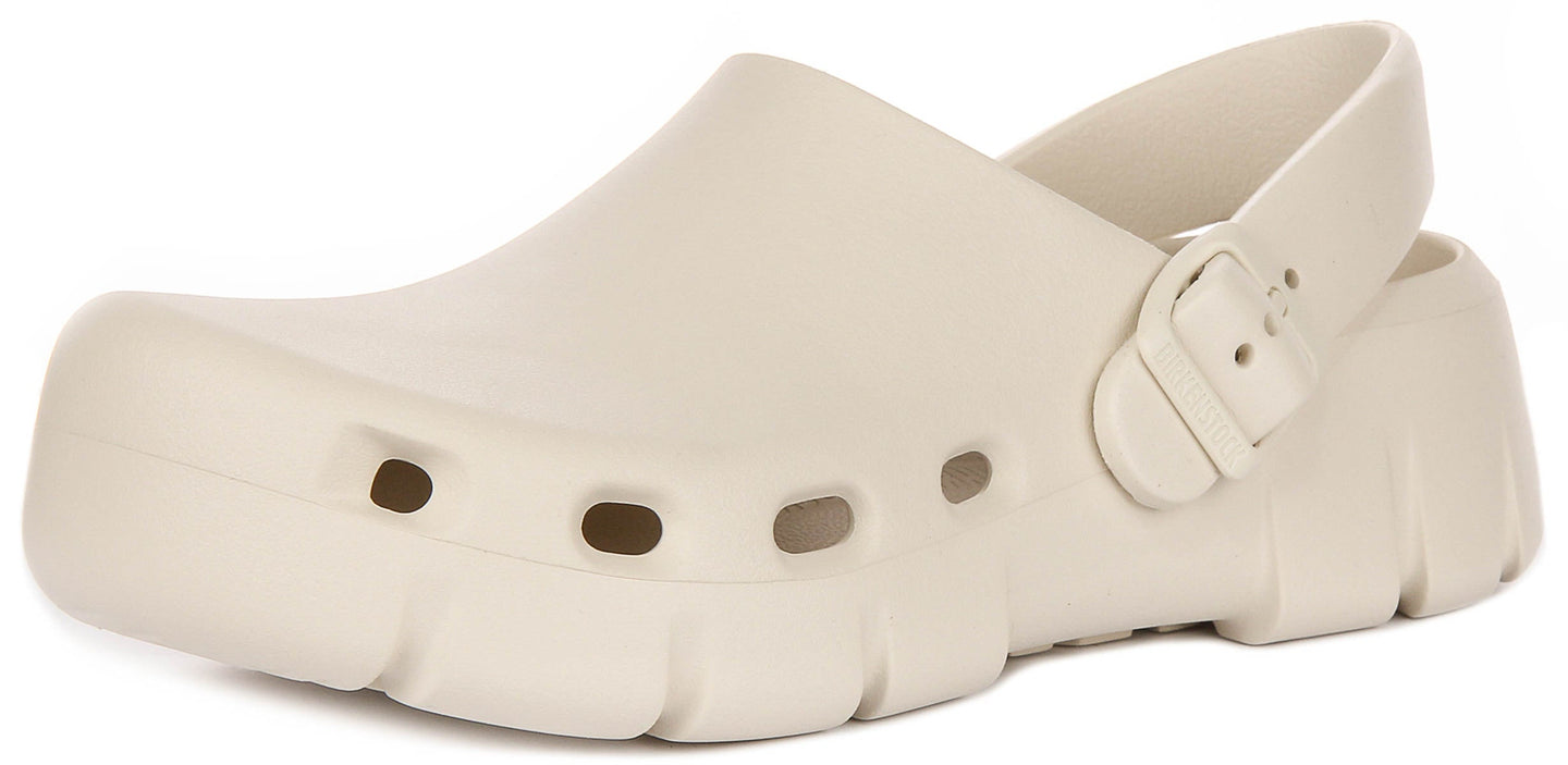 Birkenstock Birki Flow zoccoli | EVA color pietra da uomo e donna - Calzata regolare