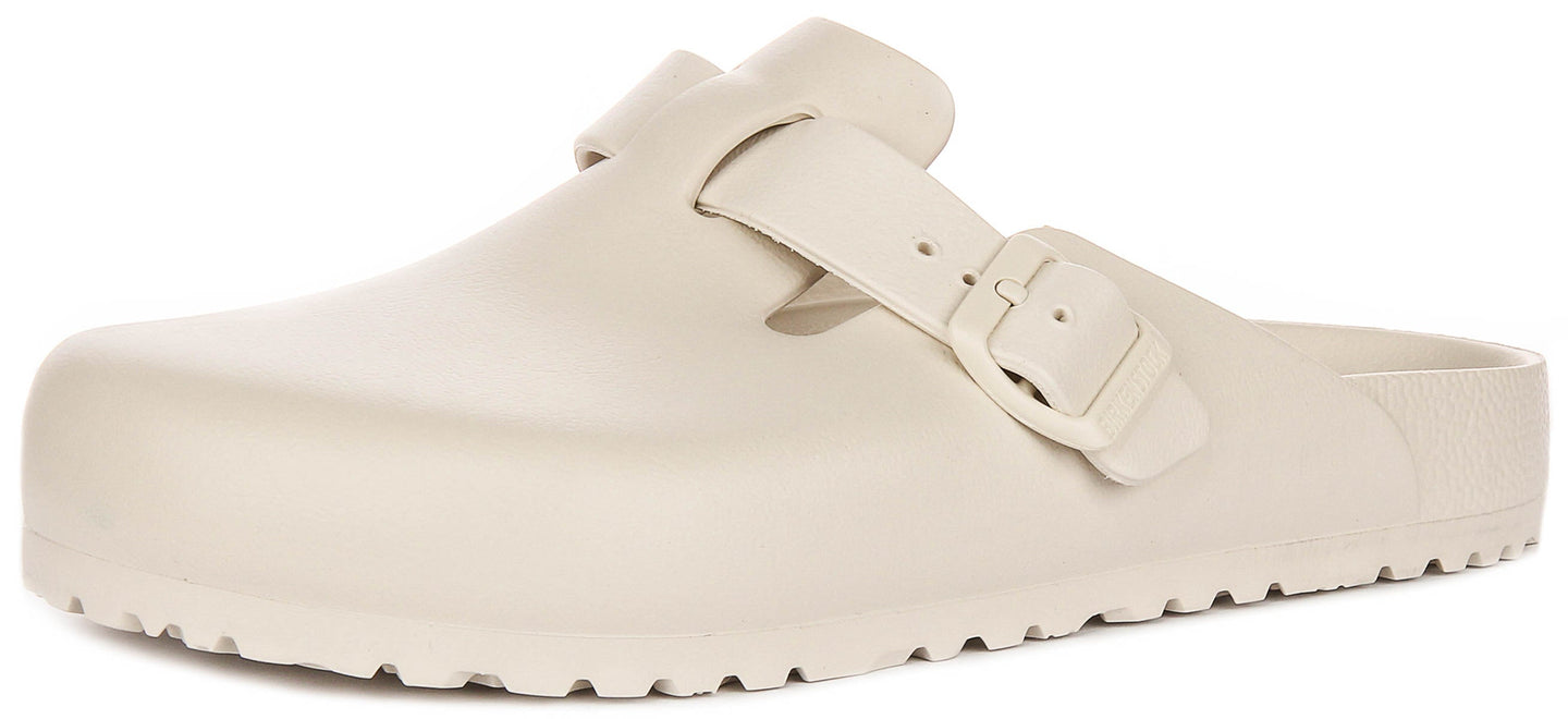 Zuecos Birkenstock Boston | EVA color piedra para hombre - Ajuste regular