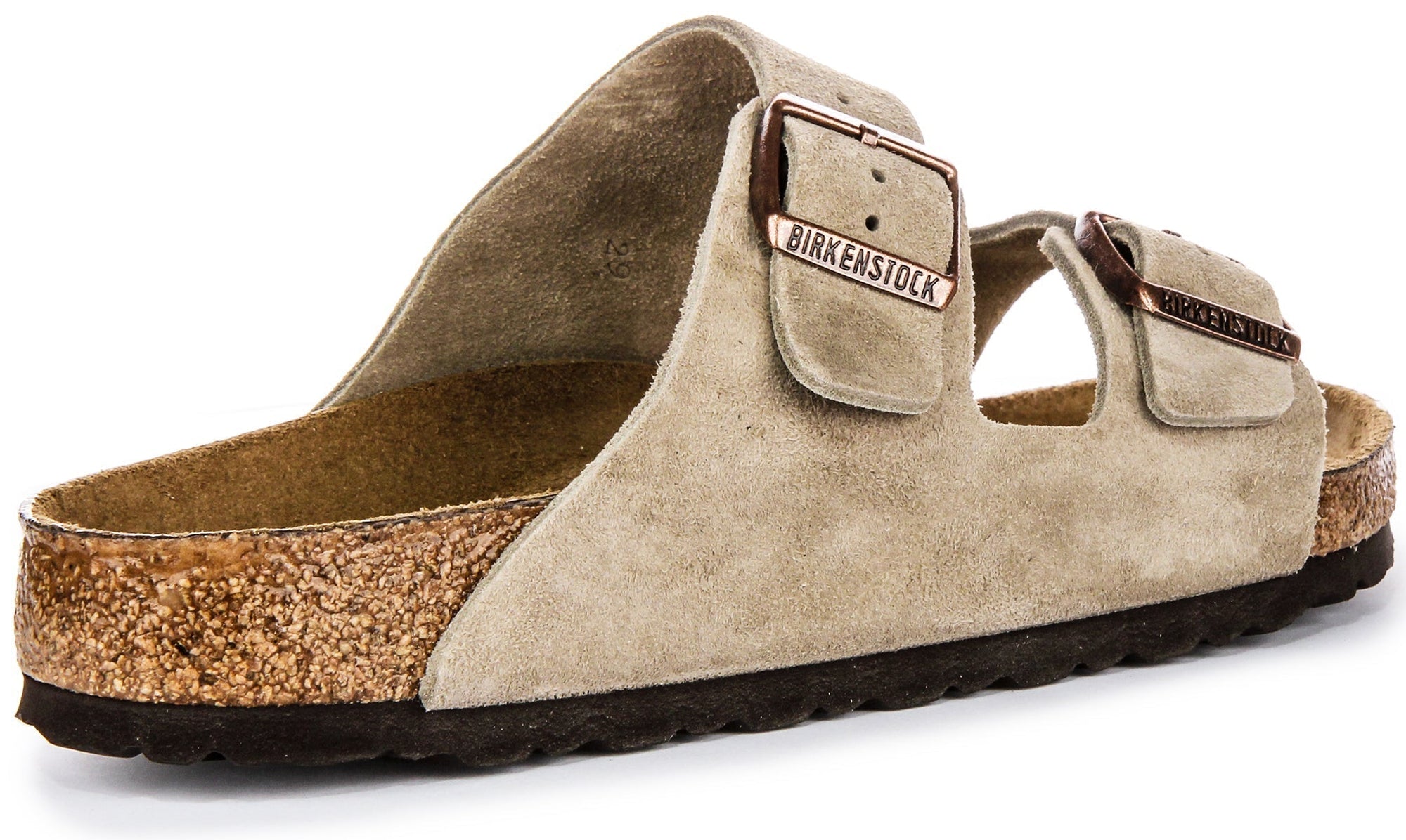 Birkenstock Arizona-sandaler | Taupe mockaläder – mjuk fotbädd för män och kvinnor