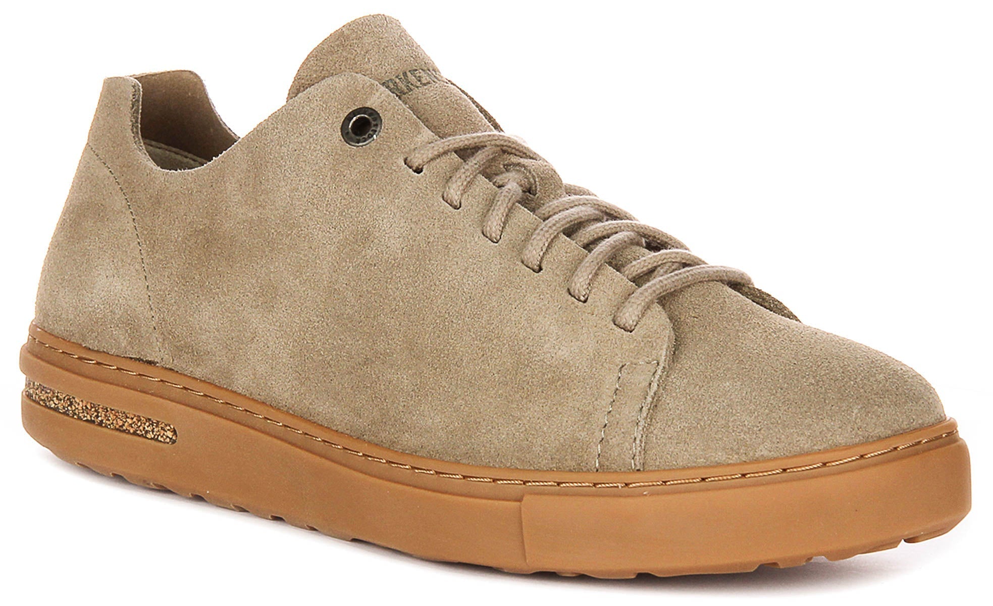 Zapatillas Birkenstock Bend Low | cuero de ante color topo para hombres y mujeres
