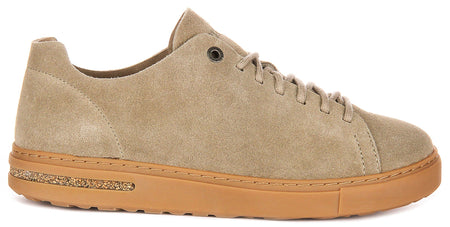 Zapatillas Birkenstock Bend Low | cuero de ante color topo para hombres y mujeres