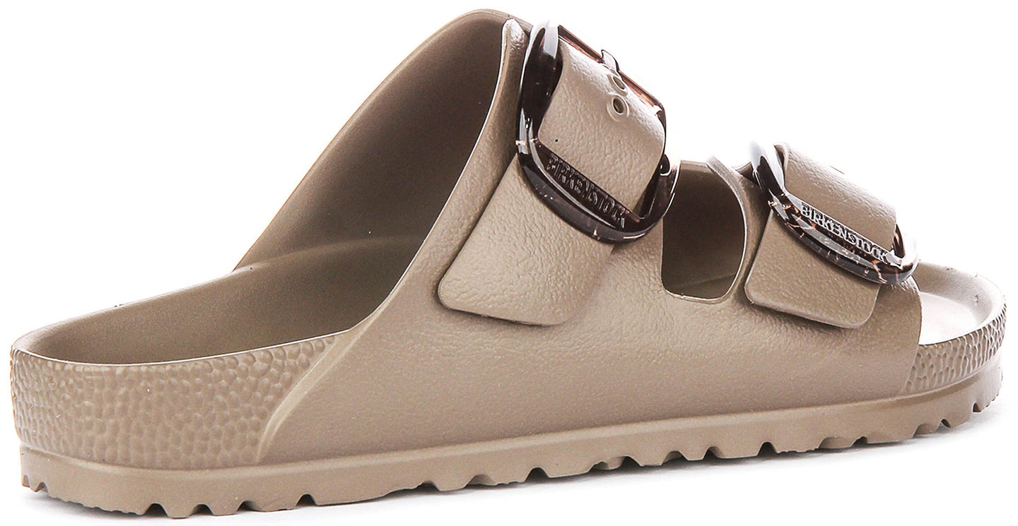 Sandalias Birkenstock Arizona | EVA topo, con hebilla grande, para mujer, horma estrecha