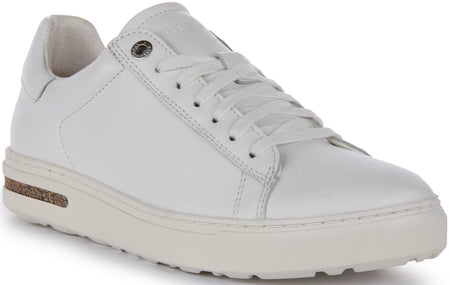 Baskets Birkenstock Bend Low | matière synthétique blanche emblématique de Birkenstock pour hommes et femmes - largeur normale