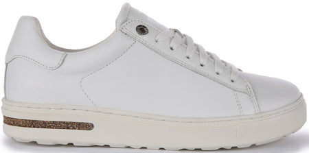 Baskets Birkenstock Bend Low | matière synthétique blanche emblématique de Birkenstock pour hommes et femmes - largeur normale