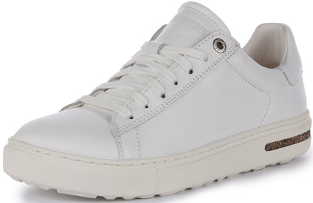 Baskets Birkenstock Bend Low | matière synthétique blanche emblématique de Birkenstock pour hommes et femmes - largeur normale