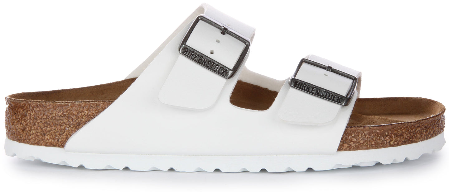 Birkenstock Arizona-sandalen | Wit Birko-Flor voor dames