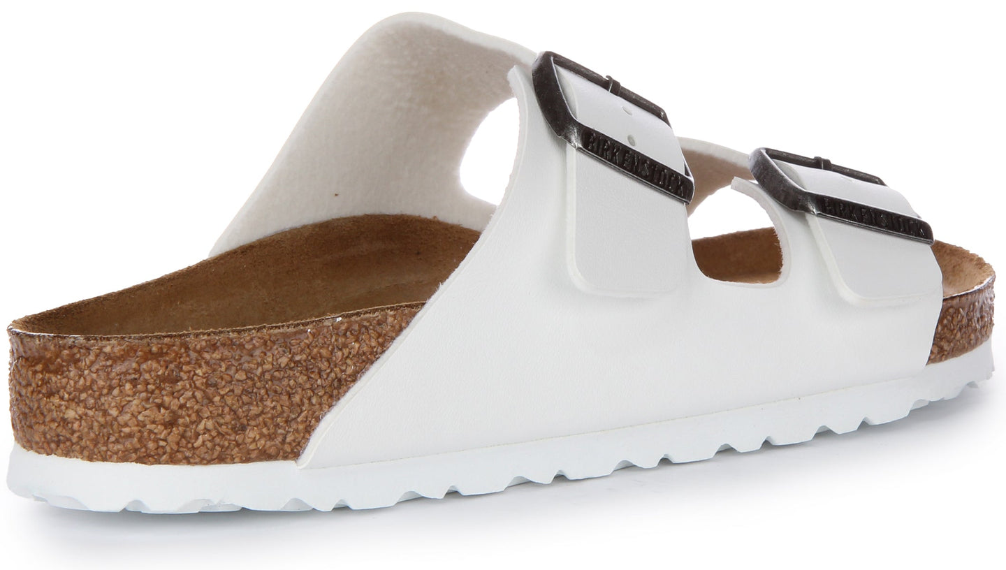 Birkenstock Arizona-sandalen | Wit Birko-Flor voor dames