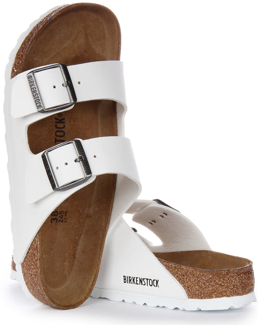 Birkenstock Arizona-sandalen | Wit Birko-Flor voor dames