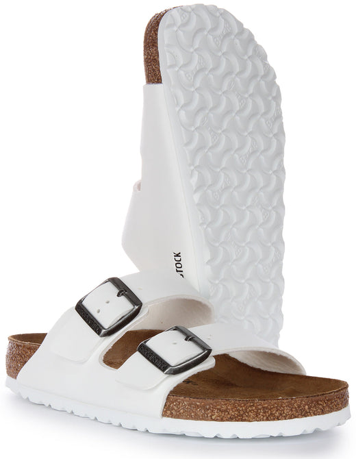 Birkenstock Arizona-sandalen | Wit Birko-Flor voor dames