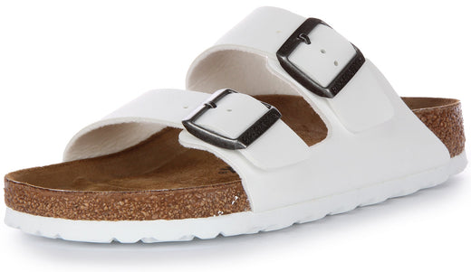 Birkenstock Arizona-sandalen | Wit Birko-Flor voor dames