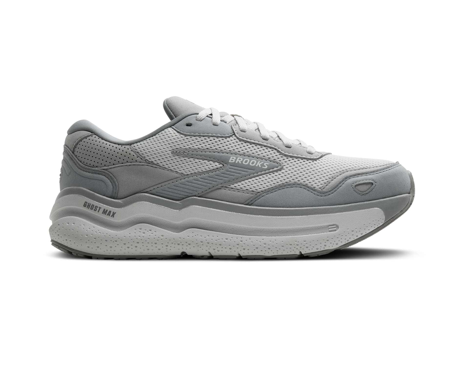 Brooks Ghost Max 2 Suede Mens Running Shoes