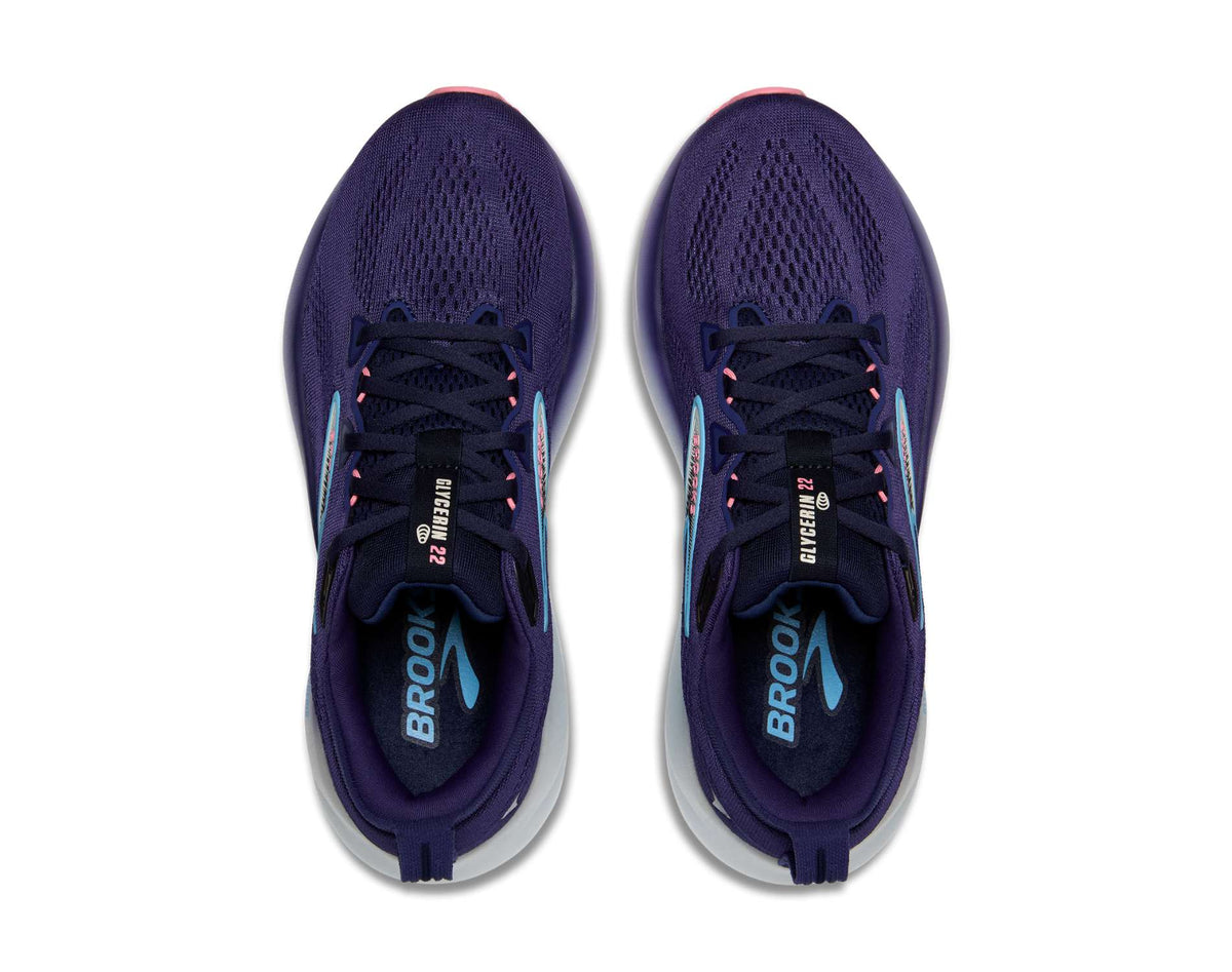 Brooks Glycerin 22 breda löparskor för kvinnor